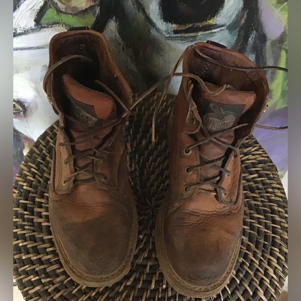 Georgia Boot Men’s Steel Toed Wedge Boots